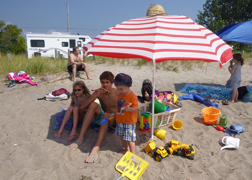 Watermelon in the Shade