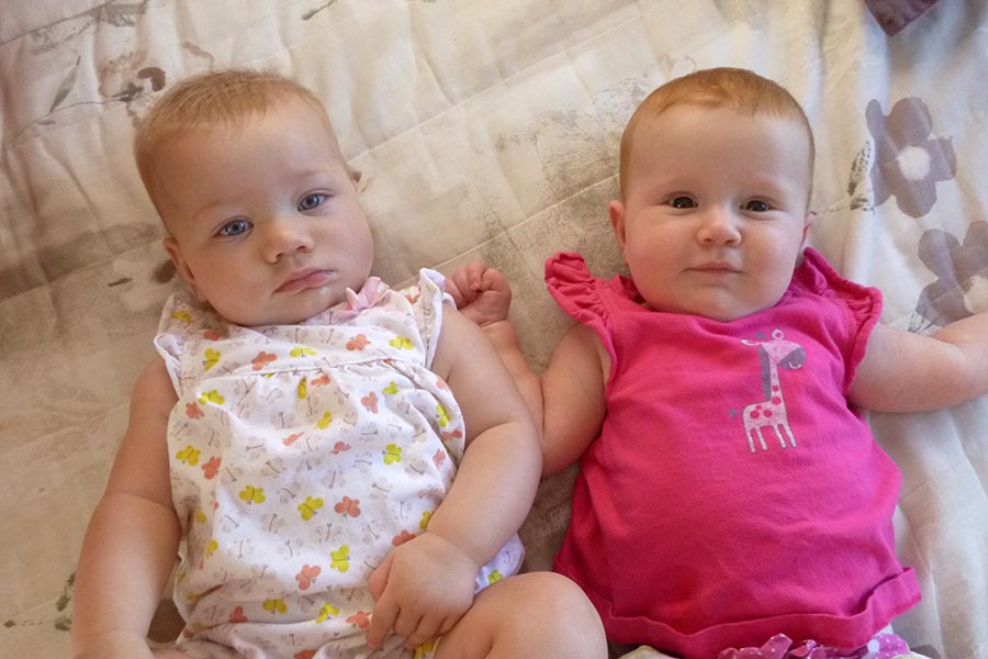 Two Baby Girls