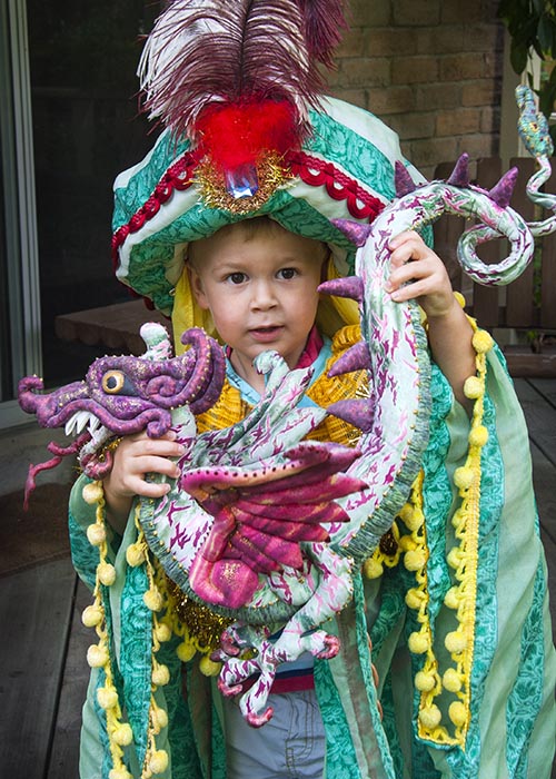 A Genie and his dragon