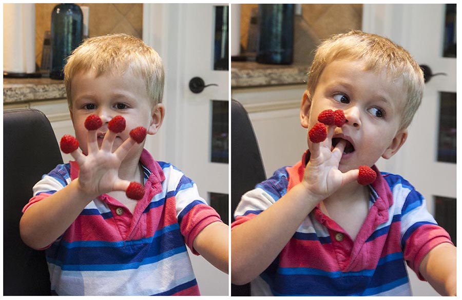 How to Eat Raspberries
