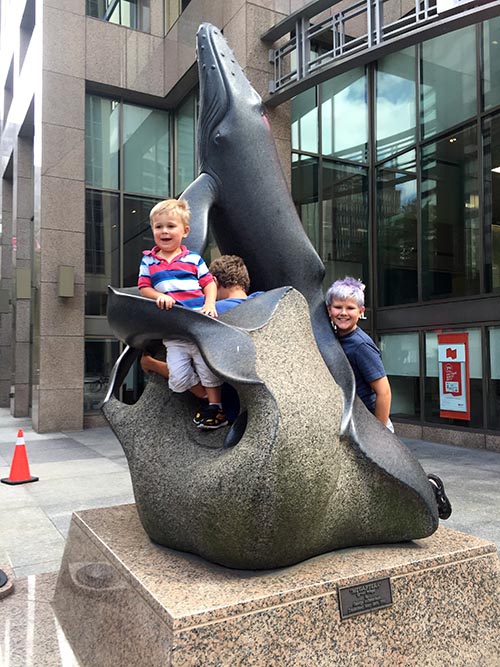 Climbing with Whales