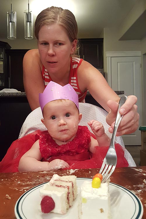 "Want to try a bite?"