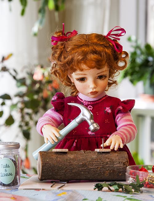 Doing a Little Hammering