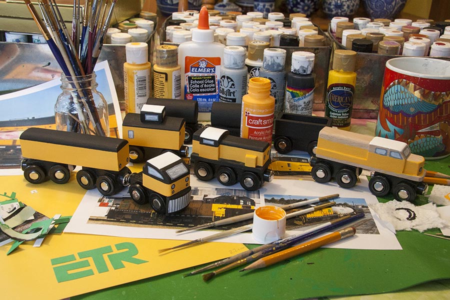 Working on Another Custom Train Set