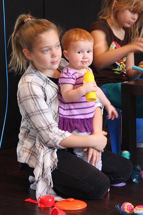 Teagan and her New Best Friend