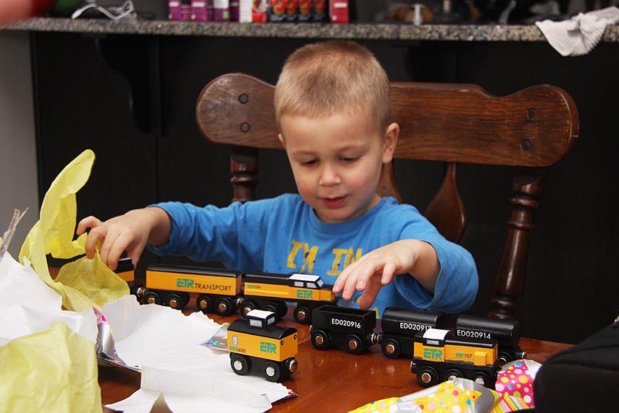 Special Train Set from Grandma & Grandpa