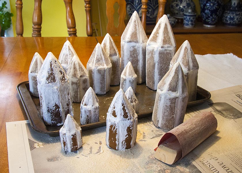 Sanding Gingerbread