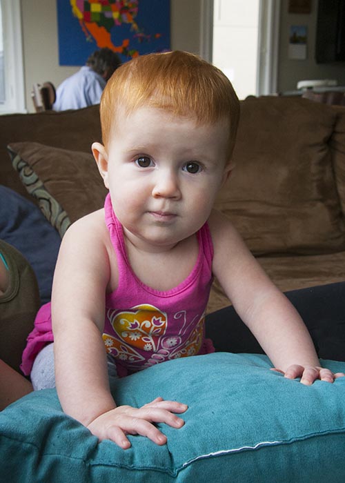 Adorable Little Redhead