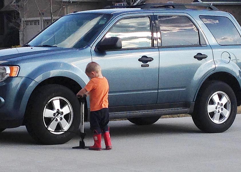 Fixing Marianne's Tire