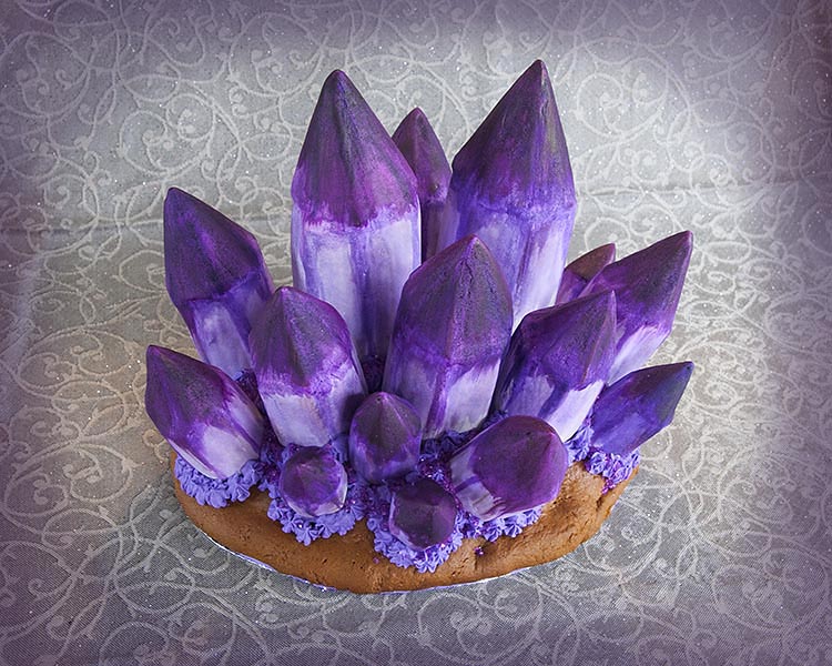 A Gingerbread Amethyst 'Rock' for Brady