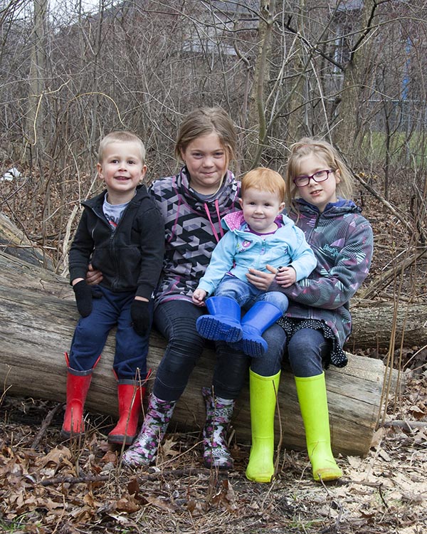 Cousins in the Back Woods