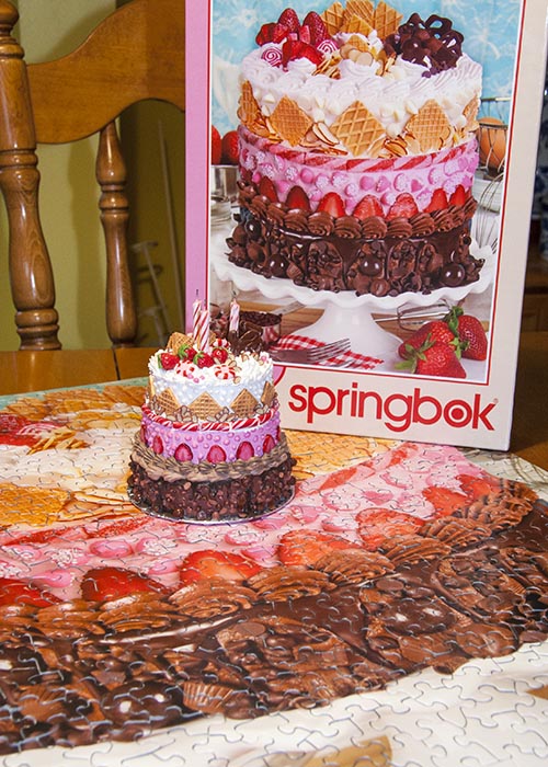 The Cake & the Puzzle that Inspired it