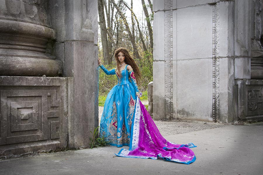 Asa at the Ruins Garden