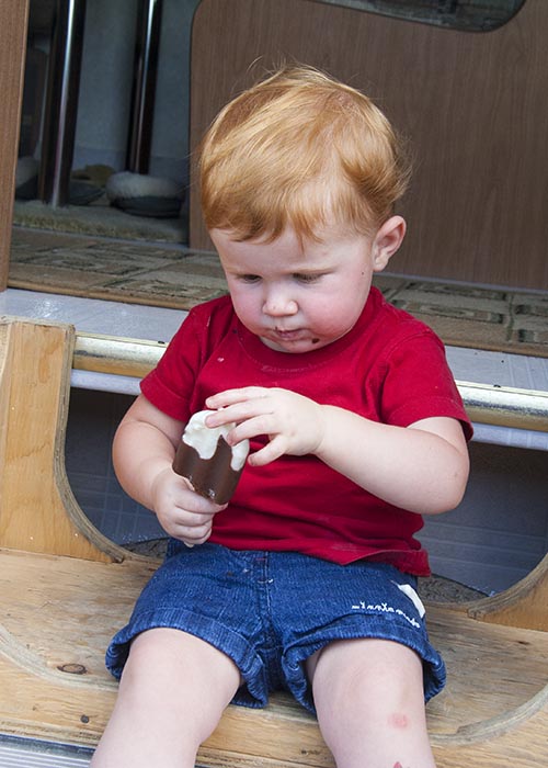Eating the Chocolate off the Ice Cream