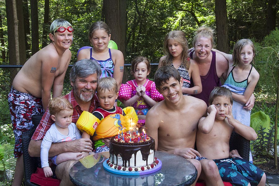 All the Grandkids, plus One