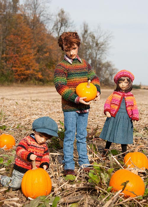 At the Pumpkin Patch