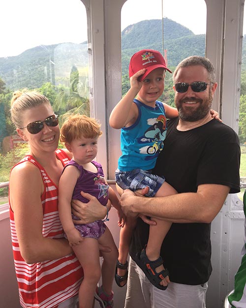 Family in a Gondola