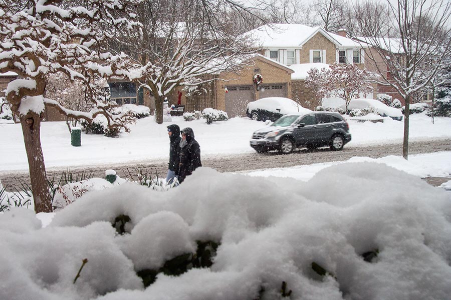 First Snowfall of the Season