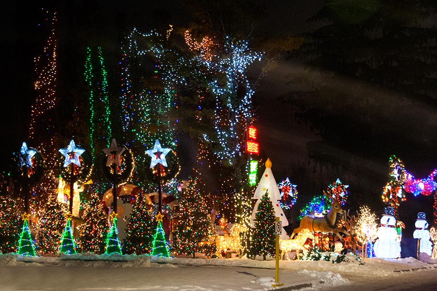 Lights on Iona
