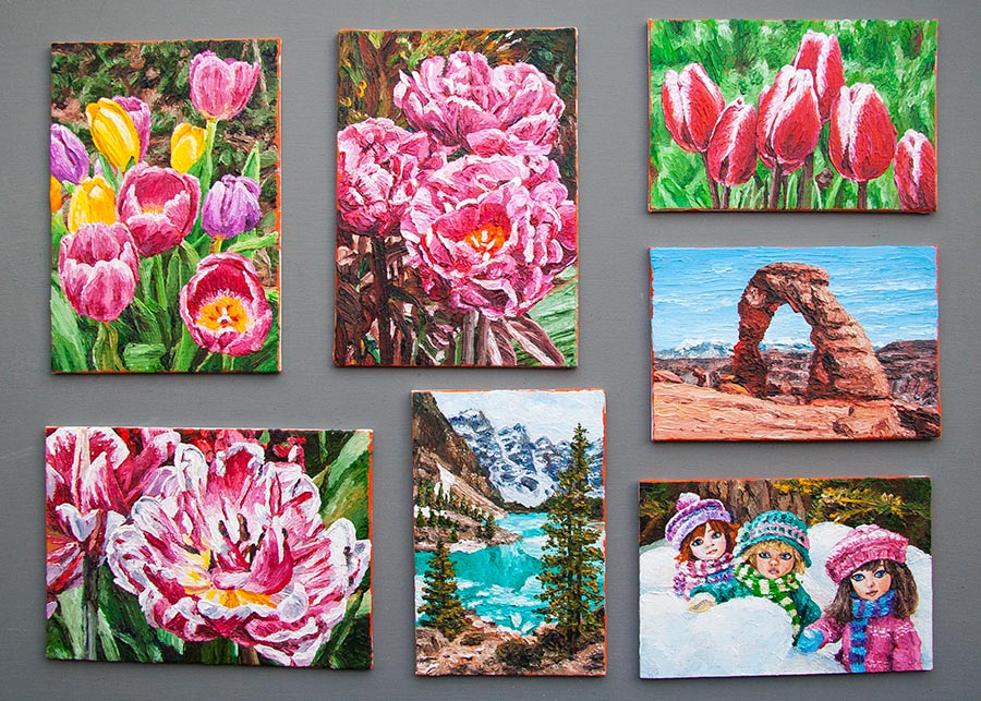 Tiny Paintings