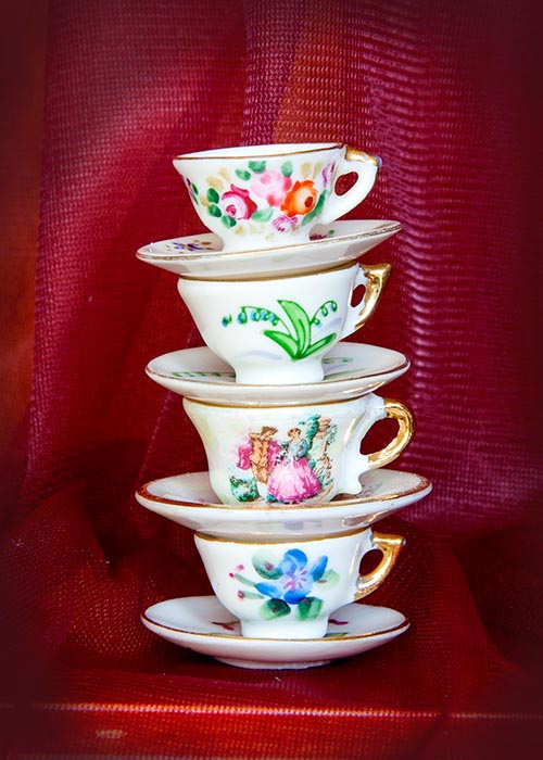 Stack of Tiny Cups