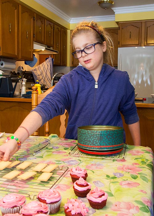 Using Up the Last icing