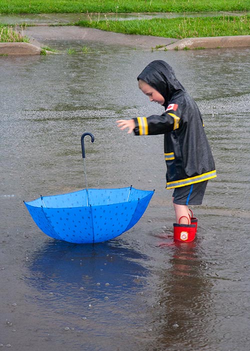 Umbrellas Make Great Boats