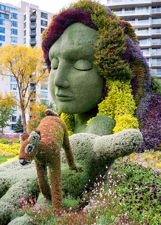 Mother Earth with Fawn