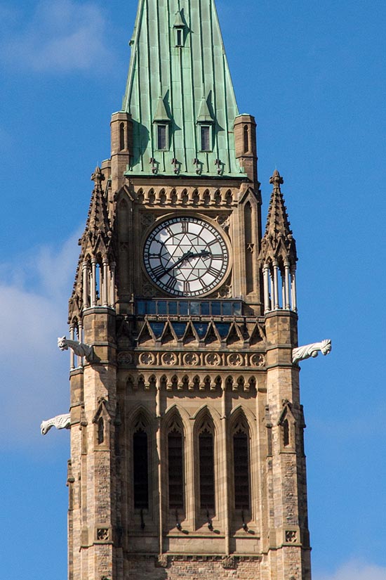 the Peace Tower
