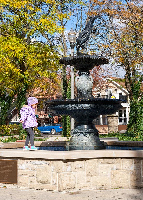Around the Fountain