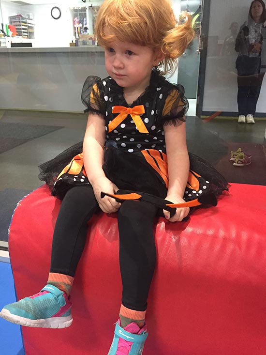 At Gymnastics