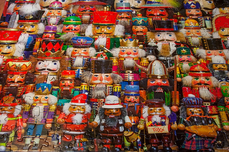 Finished the Smaller Piece Nutcracker Puzzle