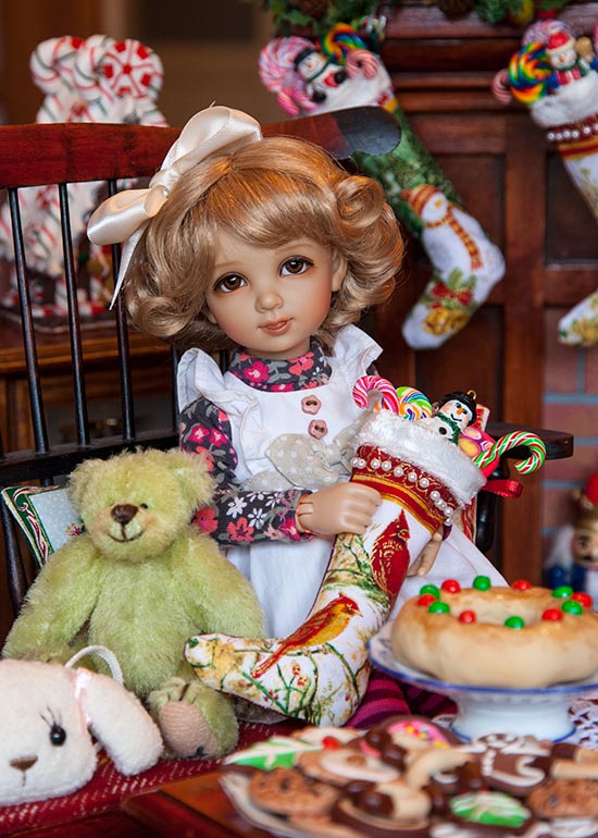 Cookie and Her Stocking