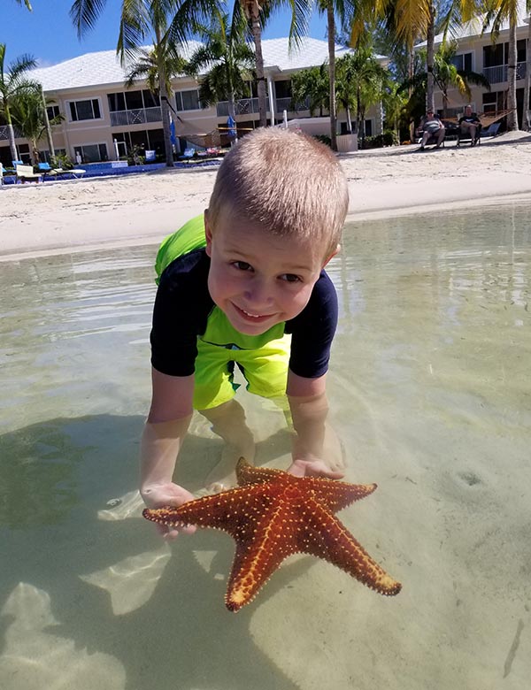 Elliot has a Starfish