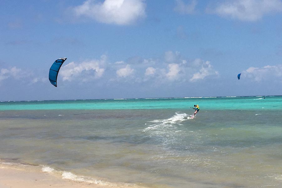 Flying "Like a Rocket" over the Waves