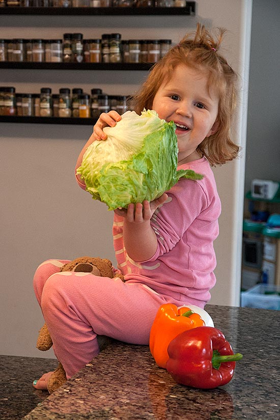 In Charge of the Vegetables