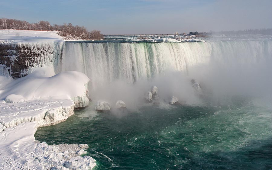 American End of the Horseshoe Falls