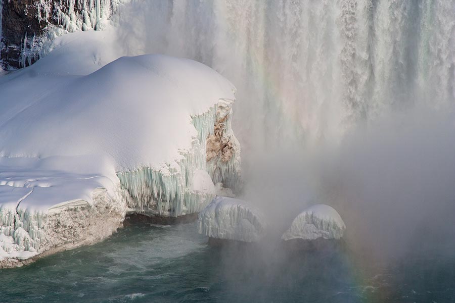 At the Base of the Falls