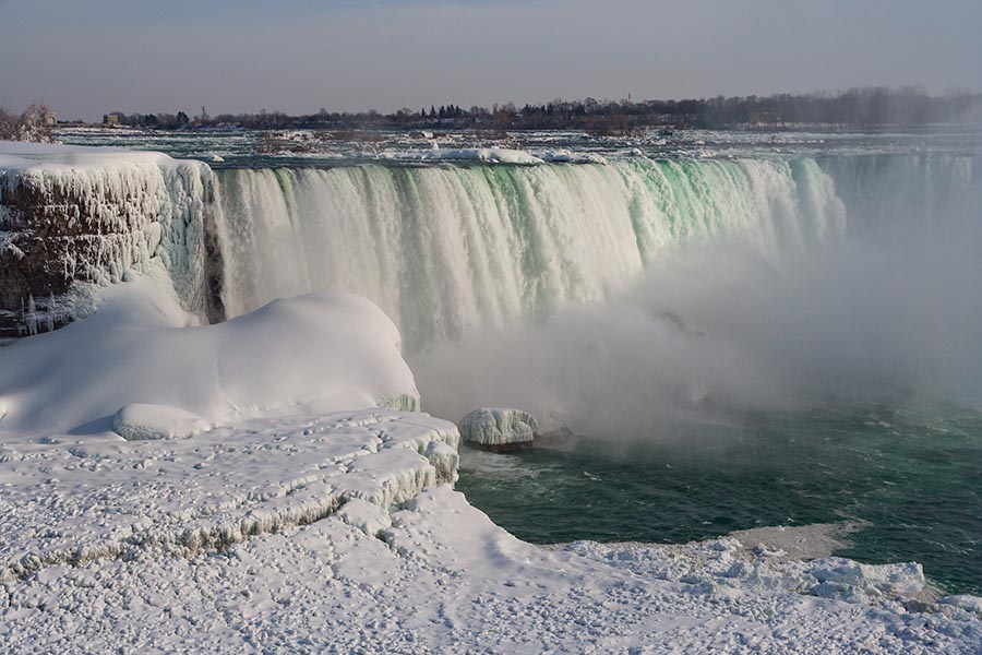 American End of the Horseshoe Falls