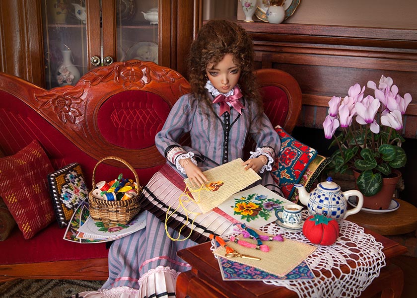 Starting Another Needlepoint