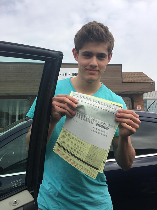 Passed the Driving Test