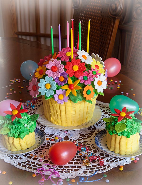 Flower Cupcakes