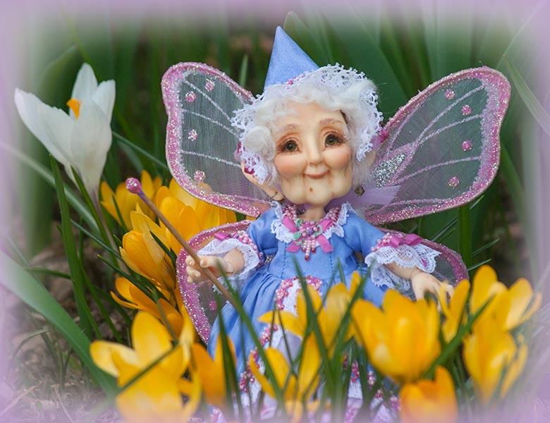 Phairby in the Crocuses