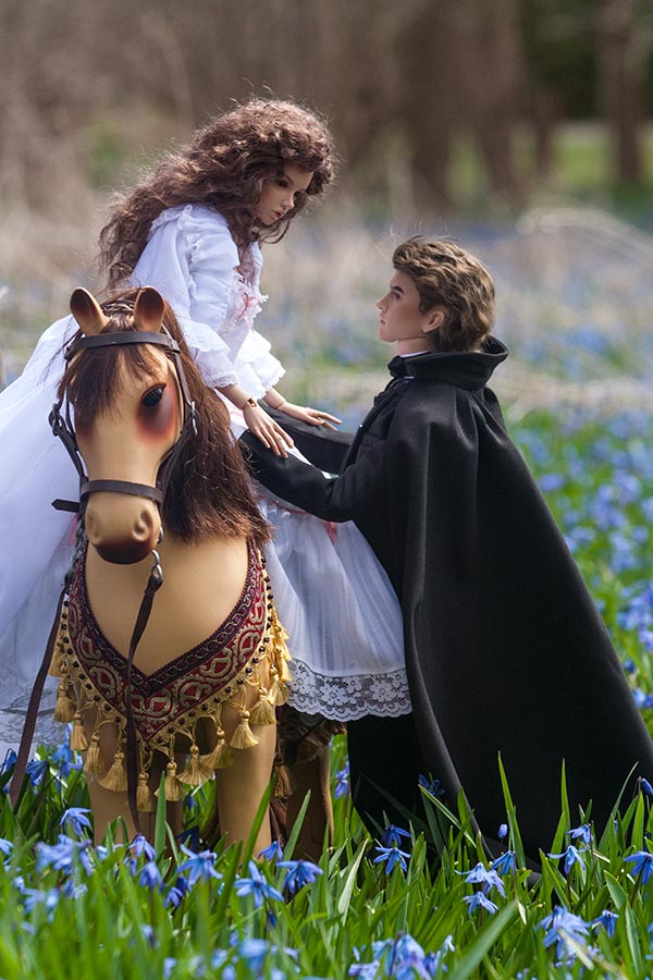 Helping Her Off Her Horse