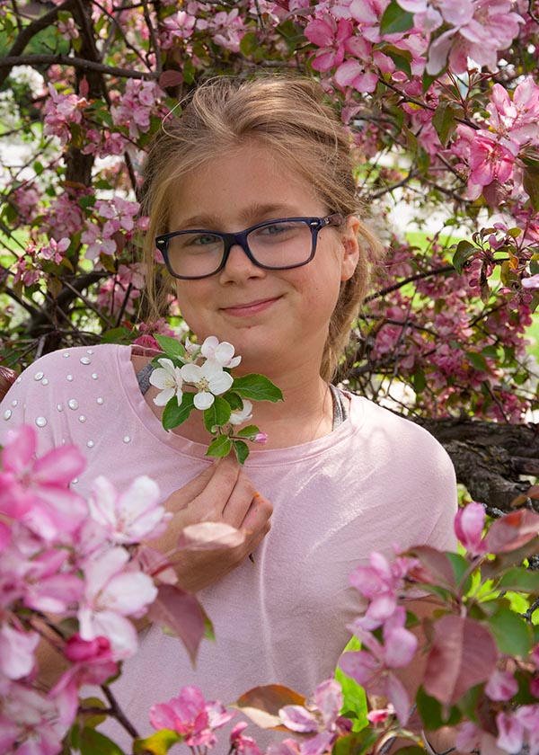 Rachel with White Blossoms