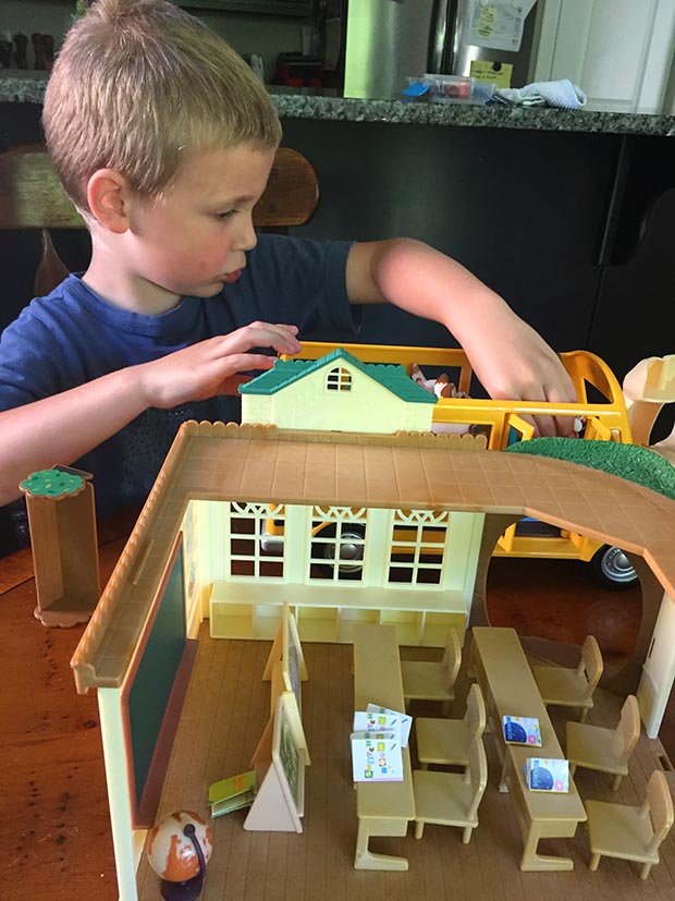 Calico Critters School & Bus