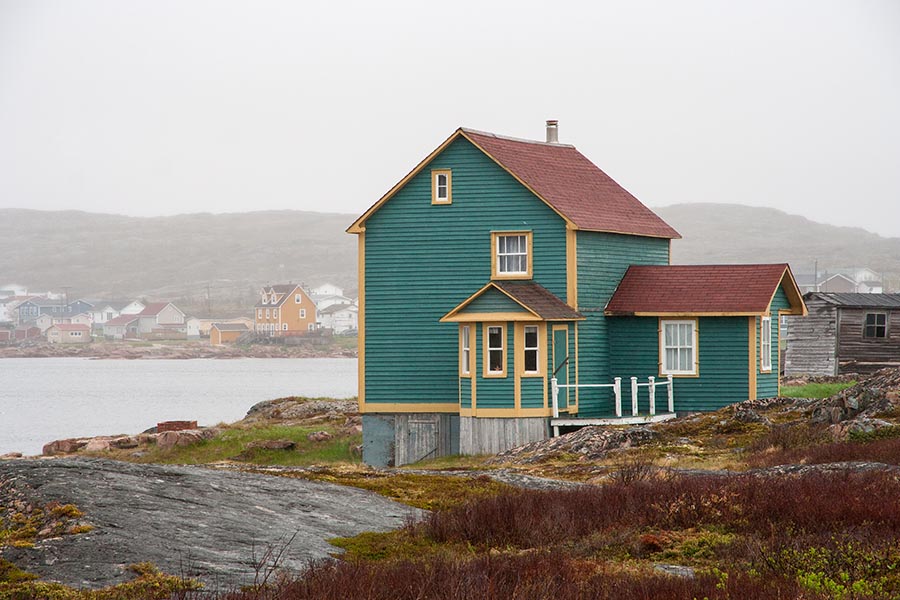 Old House in Tilting
