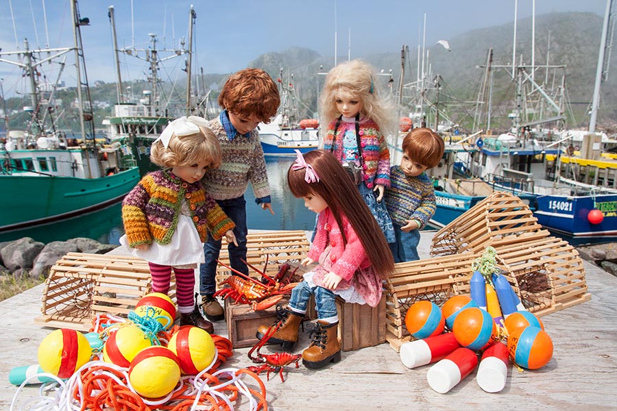 Checking out the Lobsters