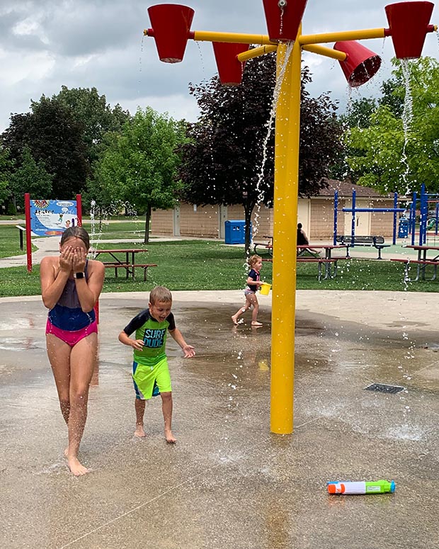 At the Water Park