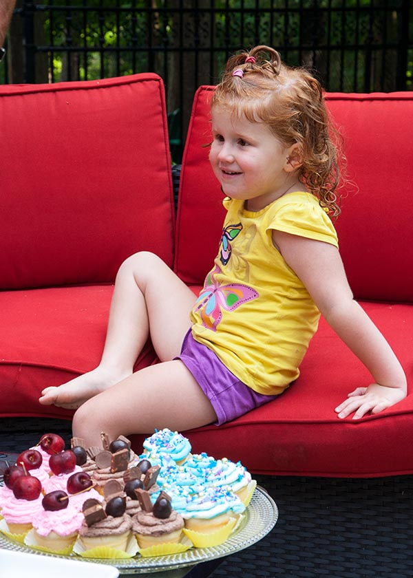 "Can I have a cupcake now?"